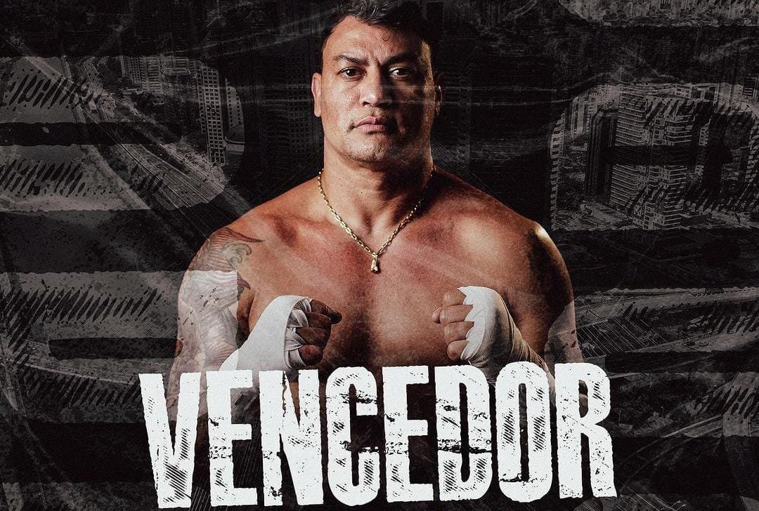 Popó ganhou de Bambam com 36 segundos de luta (foto: Reprodução/Instagram/fightmusicshow)