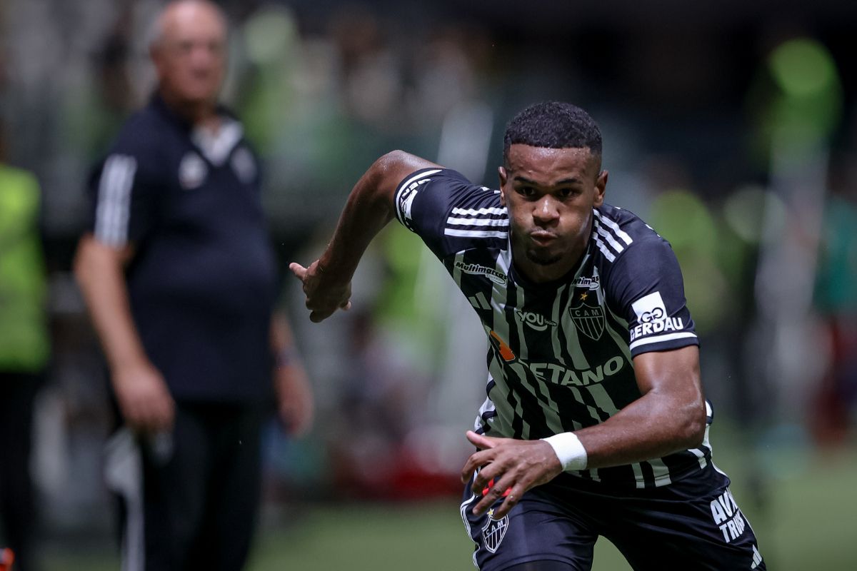 Alisson Santana, jogador do Atlético - (foto: Pedro Souza / Atlético)