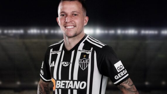 Bernard no Galo (foto: Atlético / Reprodução)