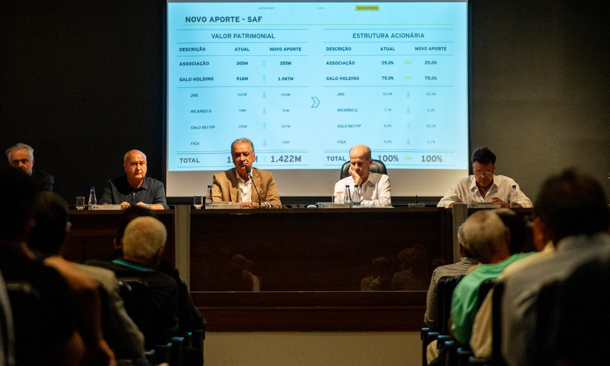 Reunião do Conselho na Sede do Atlético (foto: João Viegas/Atlético)