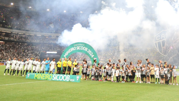 Atlético x Cruzeiro na Arena MRV (foto: Alexandre Guzanshe/EM/DA.Press)