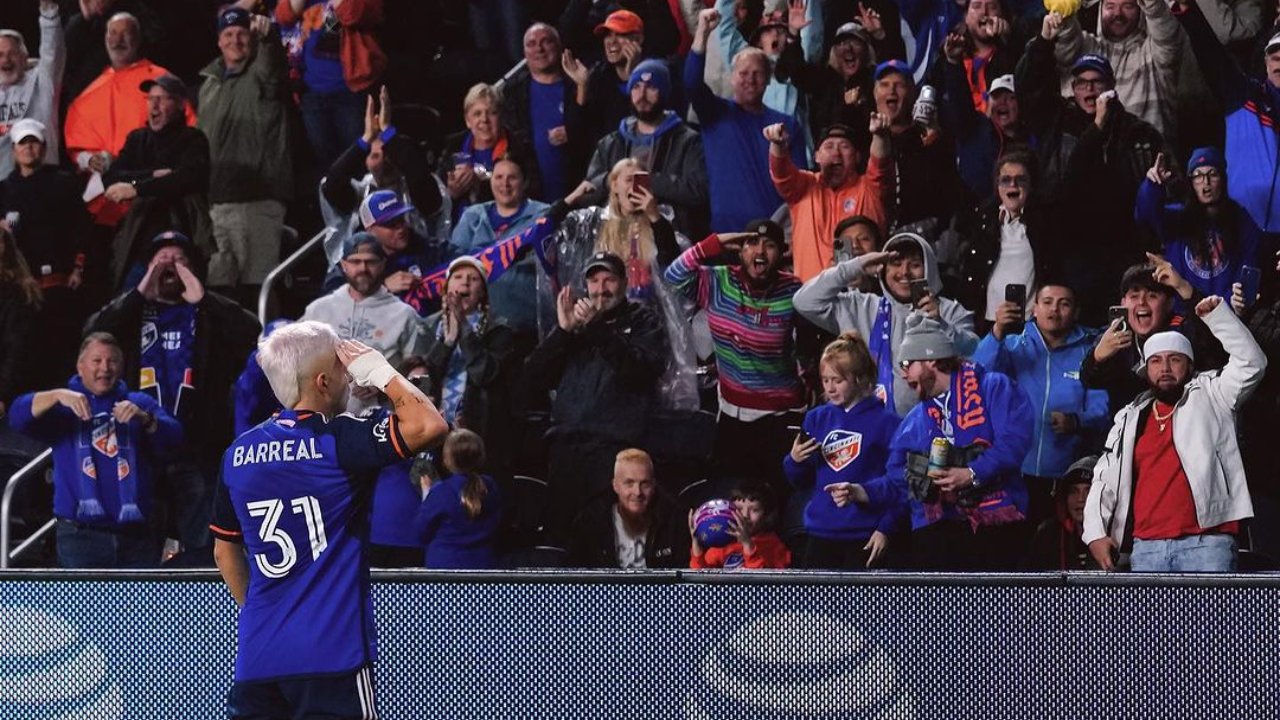 Barreal se despediu do FC Cincinnatti, time que disputa a MLS (foto: Reprodução/@alvarobarreal31 (Instagram))