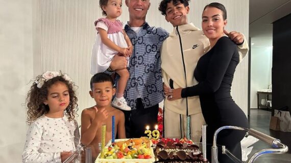 Cristiano Ronaldo comemora 39 anos (foto: Reprodução)