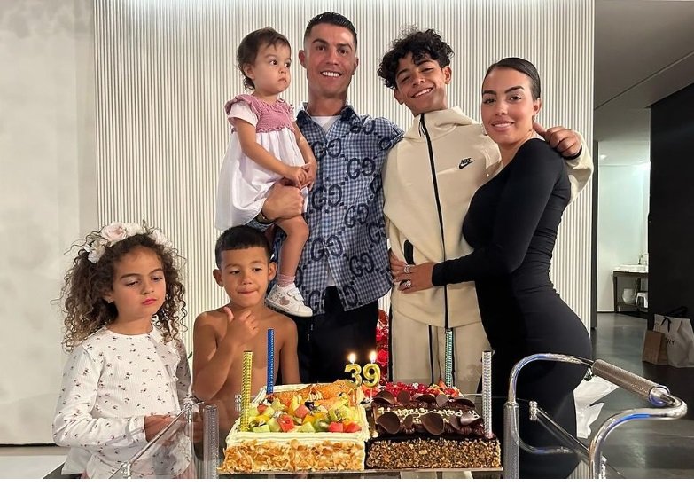 Cristiano Ronaldo comemora 39 anos (foto: Reprodução)