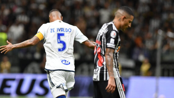 Atlético perdeu novamente para o Cruzeiro na Arena MRV (foto: Alexandre Guzanshe/EM/D.A Press)