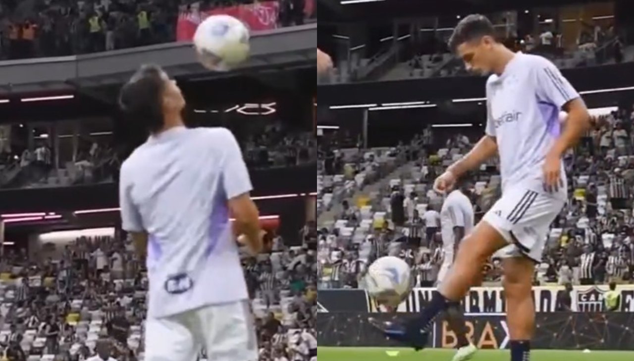 Juan Dinenno, atacante do Cruzeiro (foto: Reprodução)