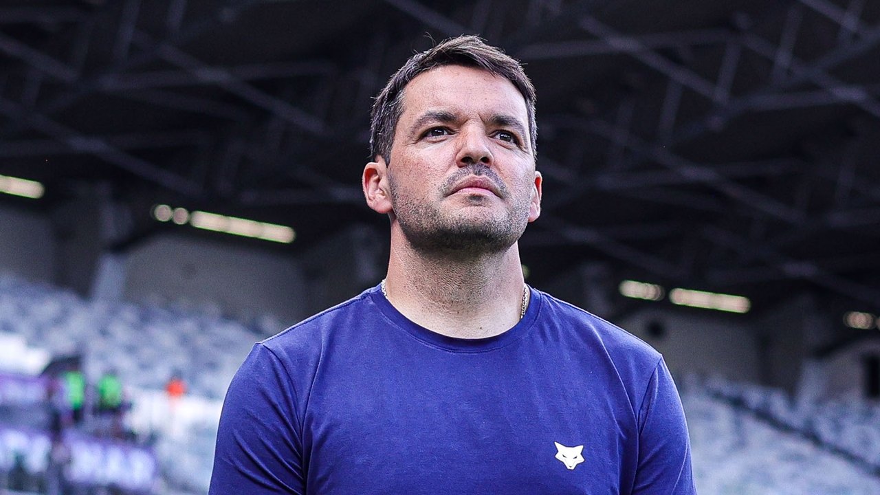 Nicolás Larcamón, treinador do Cruzeiro (foto: Staff Images/Cruzeiro)