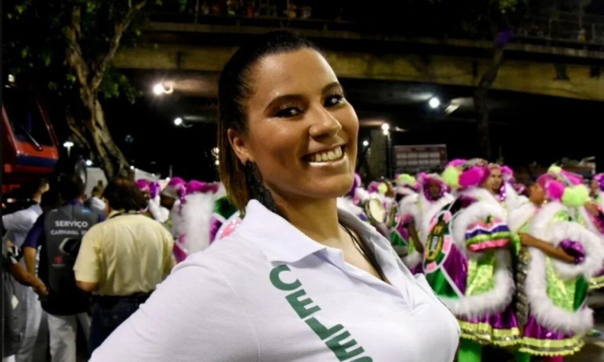 Irmã de Léo Moura, ídolo do Flamengo (foto: Reprodução)