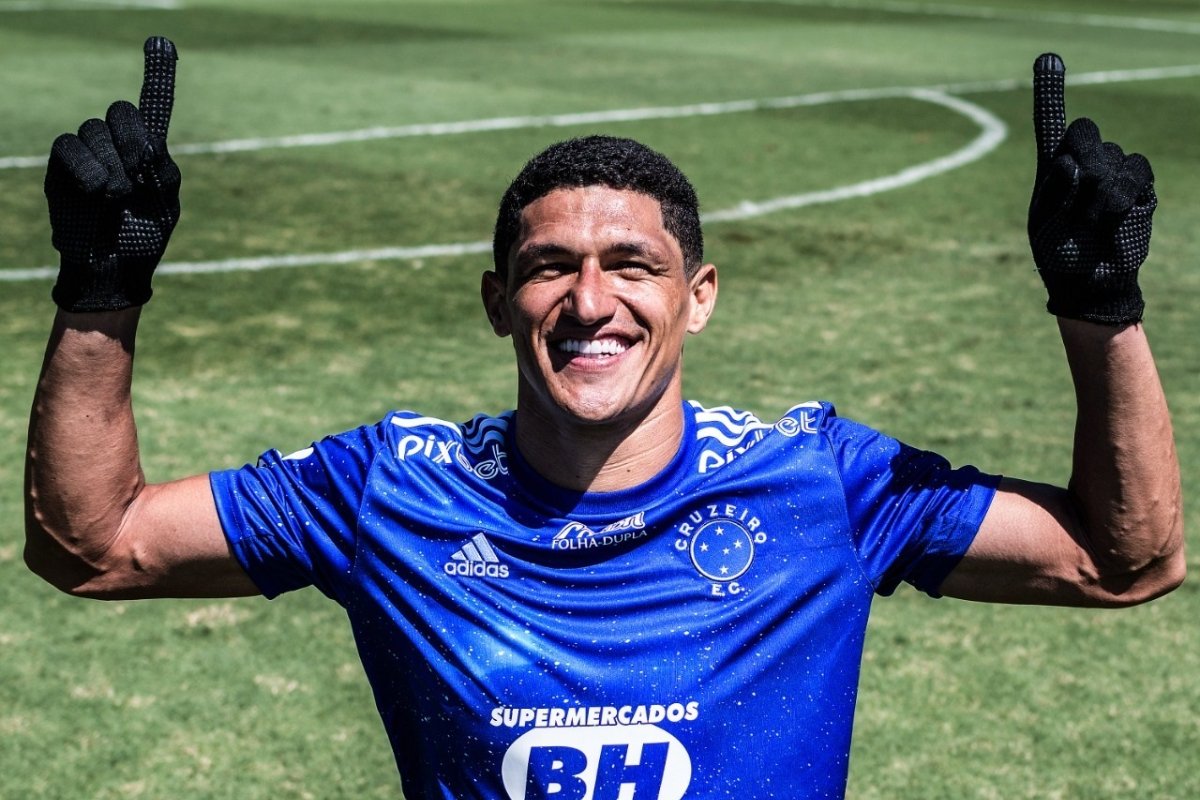 Luvannor, ex-atacante do Cruzeiro (foto: Divulgação / Cruzeiro)