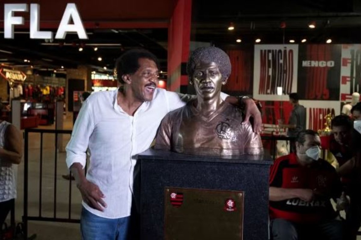Marinho, ex-jogador do Flamengo (foto: Alexandre Vidal / CRF)