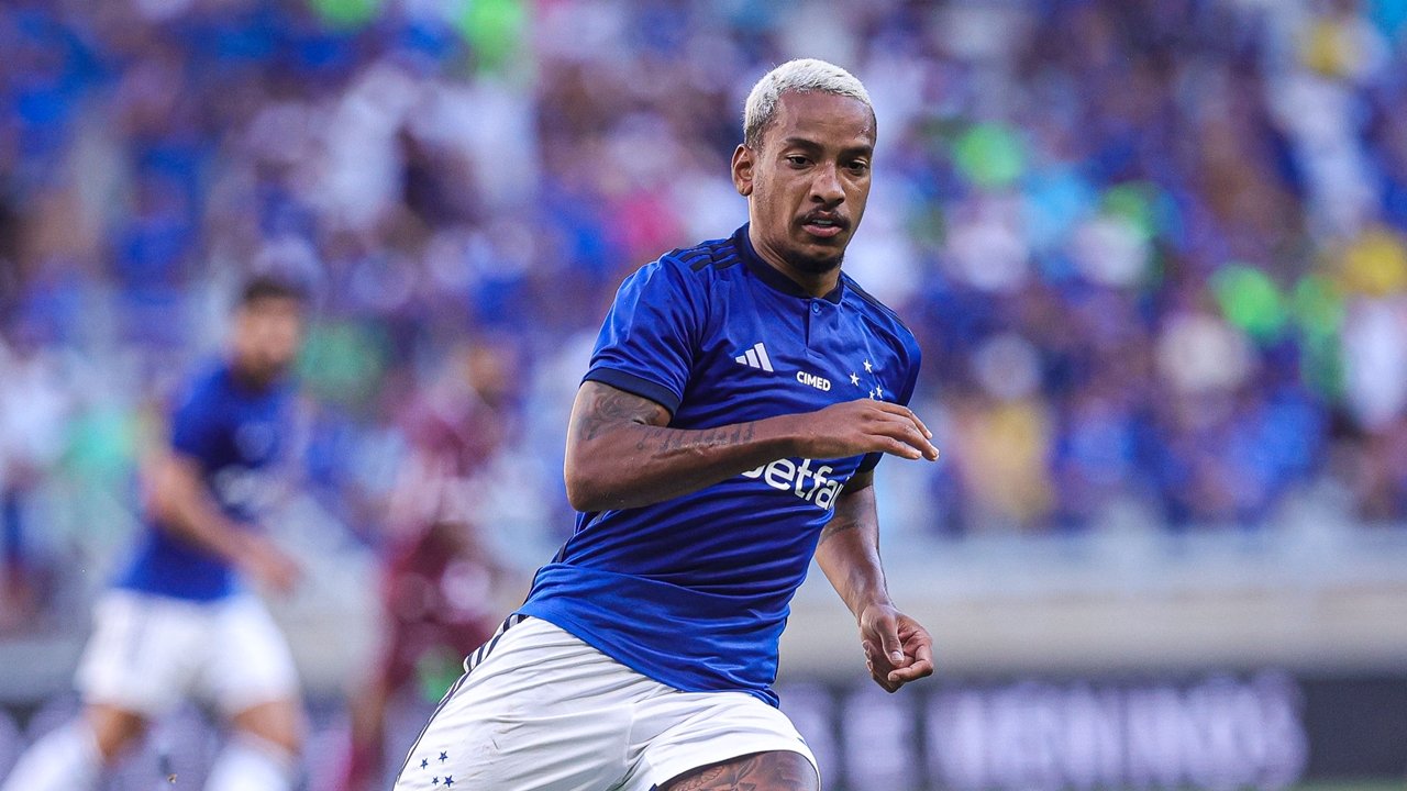 Matheus Pereira, jogador do Cruzeiro (foto: Staff Images/Cruzeiro)