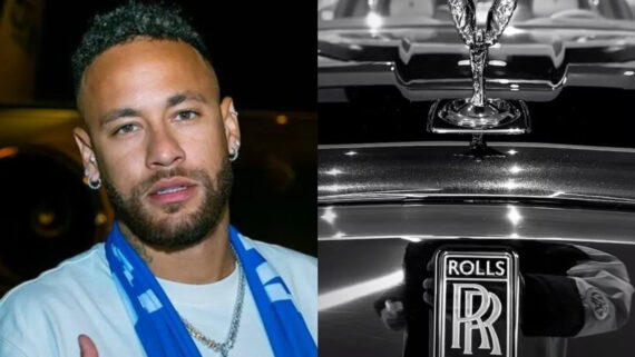 Neymar comprou Rolls Royce (foto: Reprodução/Instagram)