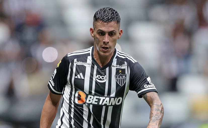 Pavón, atacante ex-Atlético e hoje no Grêmio (foto: Pedro Souza/Atlético)