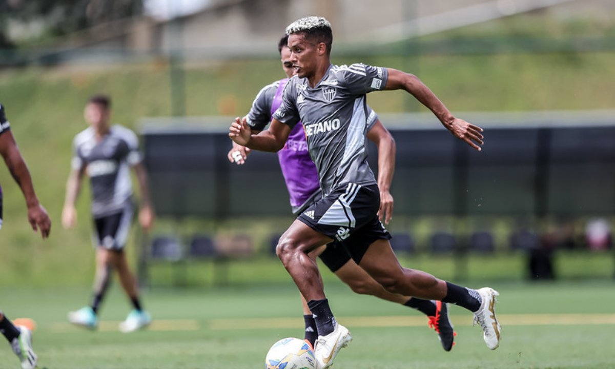 Pedrinho, do Atlético (foto: Pedro Souza/Atlético)