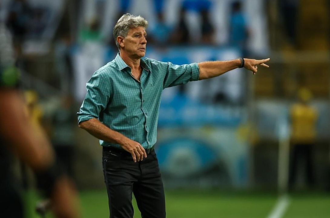 Renato Gaúcho no Grêmio (foto: Reprodução/Redes Sociais)