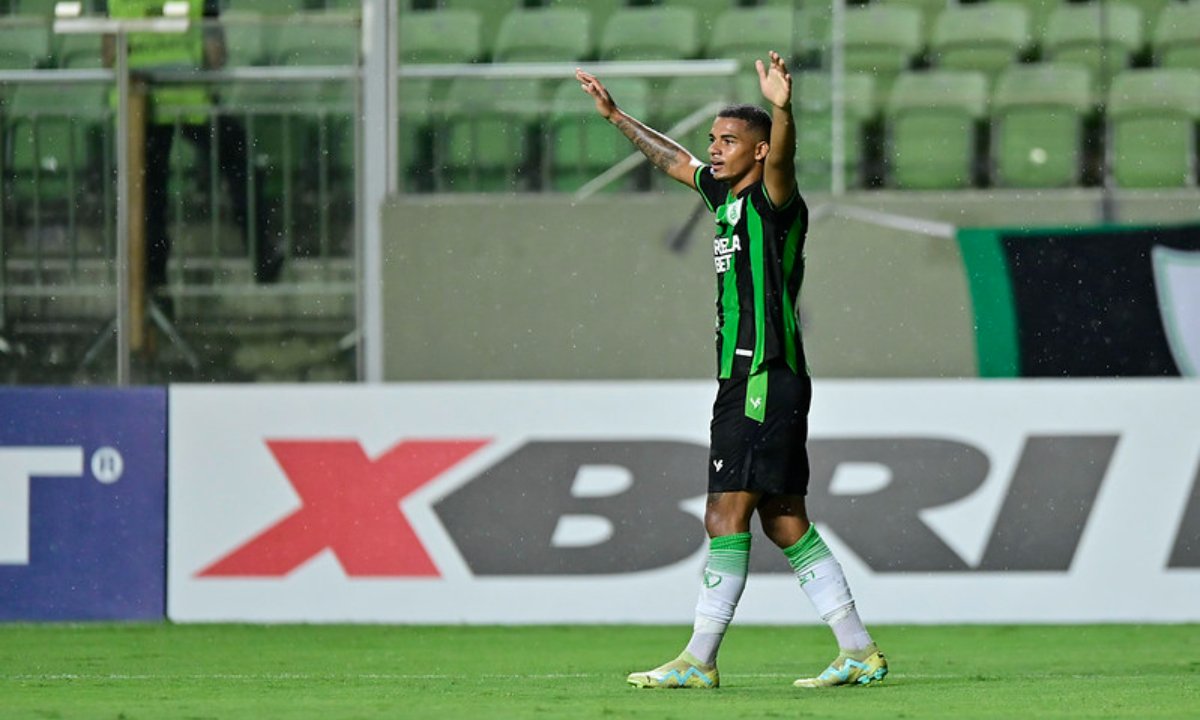 Renato Marques, em jogo pelo Mineiro (foto: Mourão Panda/América)