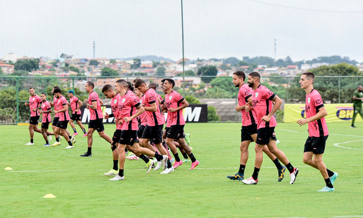 Treino do América no CT Lanna Drumond (foto: Mourão Panda/América)