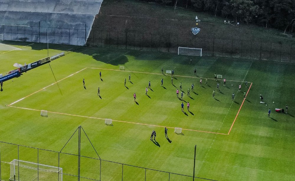 Treino do Atlético na Cidade do Galo (11/2) (foto: Pedro Souza/Atlético)