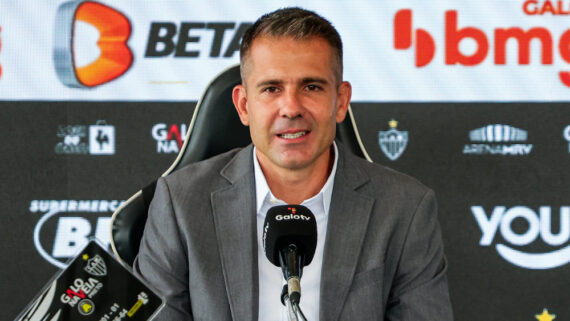 Victor Bagy, novo diretor de futebol do Atlético (foto: Pedro Souza/Atlético)