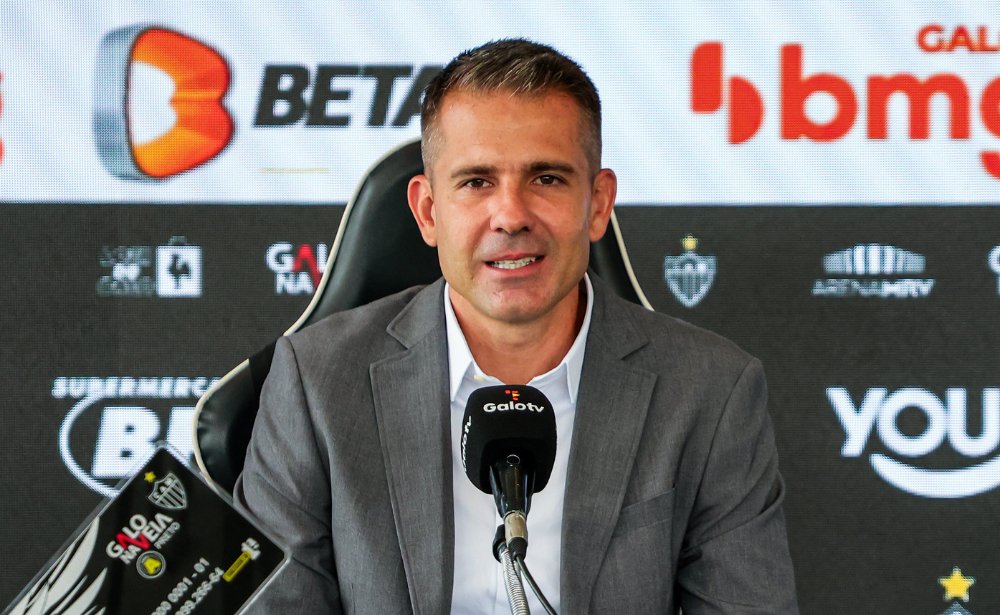 Victor Bagy, novo diretor de futebol do Atlético (foto: Pedro Souza/Atlético)
