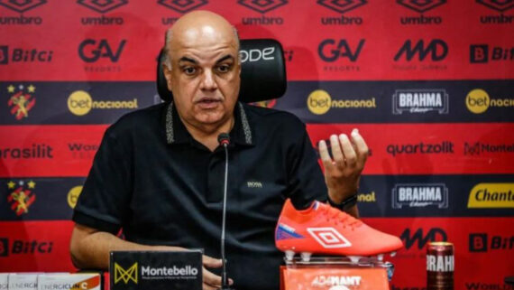 Yuri Romão, presidente do Sport (foto: Rafael Bandeira/Sport)