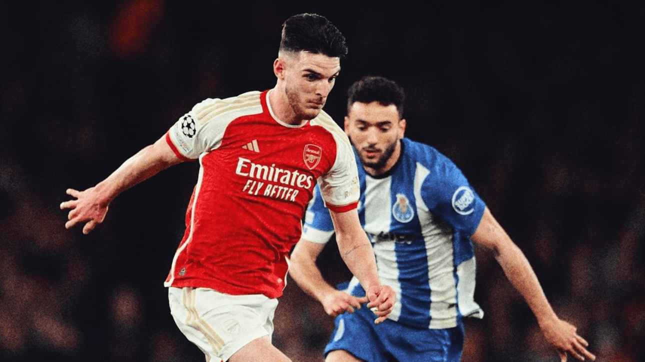 Jogadores de Arsenal e Porto (foto: Divulgação/Arsenal)
