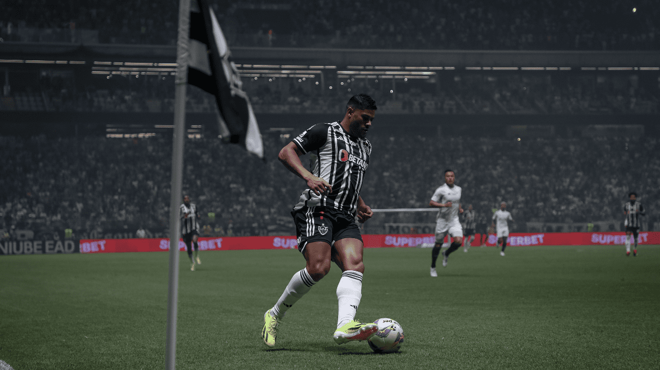 Hulk, atacante do Atlético (foto: Pedro Souza/Atlético)