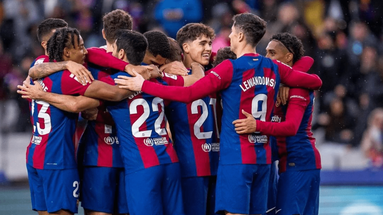 jogadores do Barcelona (foto: Reprodução Instagram)