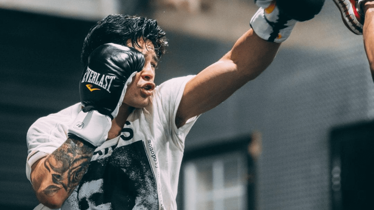 boxeador Ryan Garcia (foto: Mohammed Alshaher/95 media)