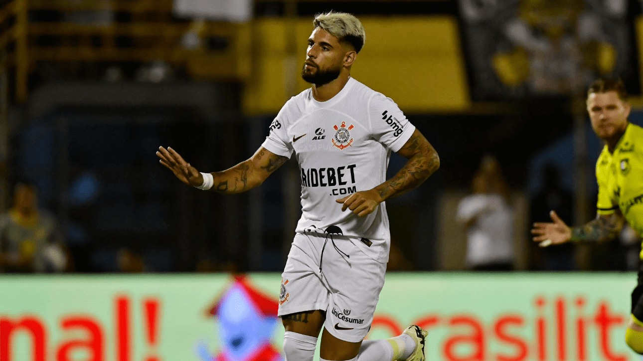 Yuri Alberto, atacante do Corinthians (foto: Eduardo Carmim)