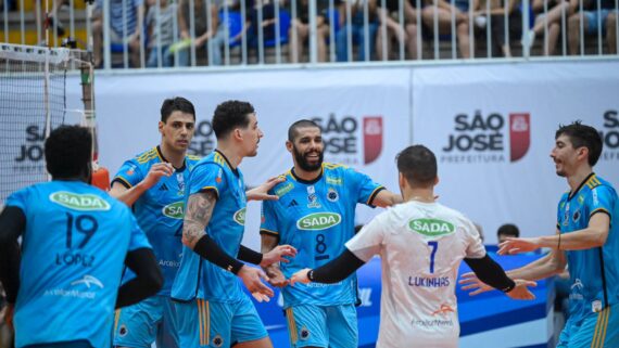 Cruzeiro é o atual campeão da Coa Brasil de Vôlei Masculino (foto: Sada Cruzeiro/Divulgação)