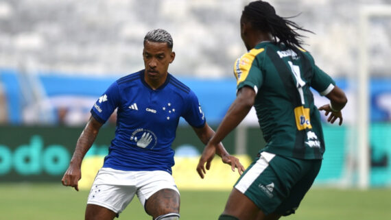 Matheus Pereira foi um dos protagonistas da vitória do Cruzeiro (foto: Ramon Lisboa/EM/DA.Press)