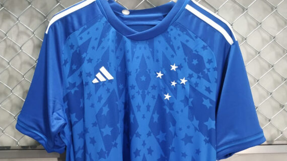 Nova camisa do Cruzeiro para 2024 (foto: Reprodução redes sociais)