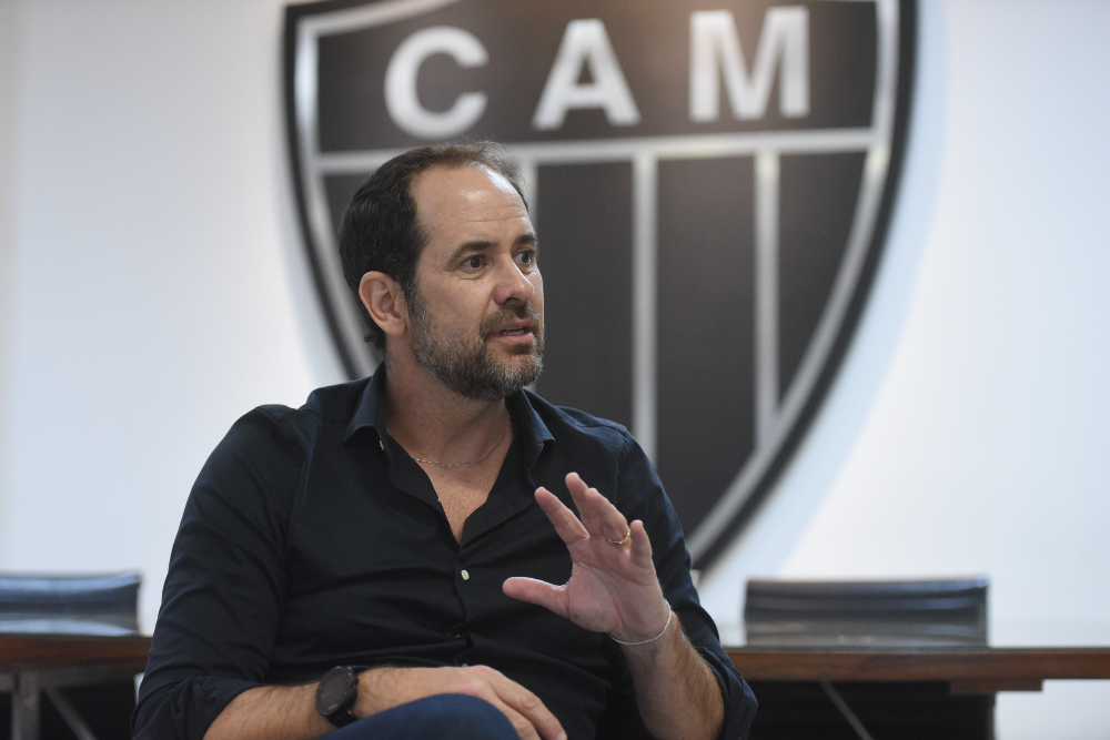 Bruno Muzzi, CEO da SAF do Atlético, em entrevista exclusiva ao No Ataque - (foto: Gladyston Rodrigues/EM/D.A Press)