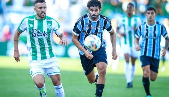 Juventude e Grêmio (foto: Lucas Uebel / Grêmio FBPA)