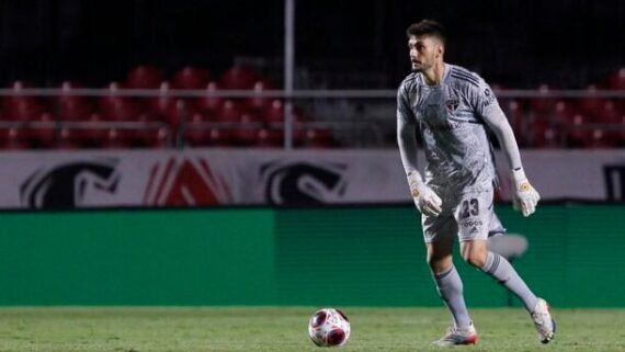 Rafael, goleiro do São Paulo que tem passagens por Cruzeiro e Atlético (foto: Divulgação / São Paulo)