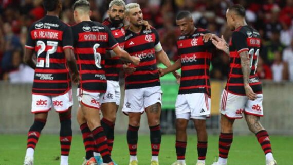 Flamengo pode ter patrocínio de R$ 10 milhões no meião (foto: Gilvan de Souza / CRF)