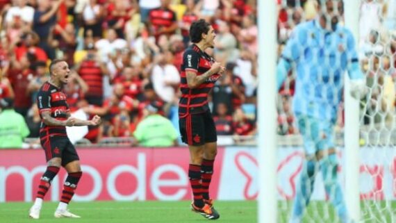 Pedro tem 11 gols em 11 partidas oficiais na temporada 2024 (foto: Divulgação/Flamengo)