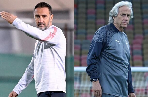 Vitor Pereira e Jorge Jesus (foto: Divulgação)