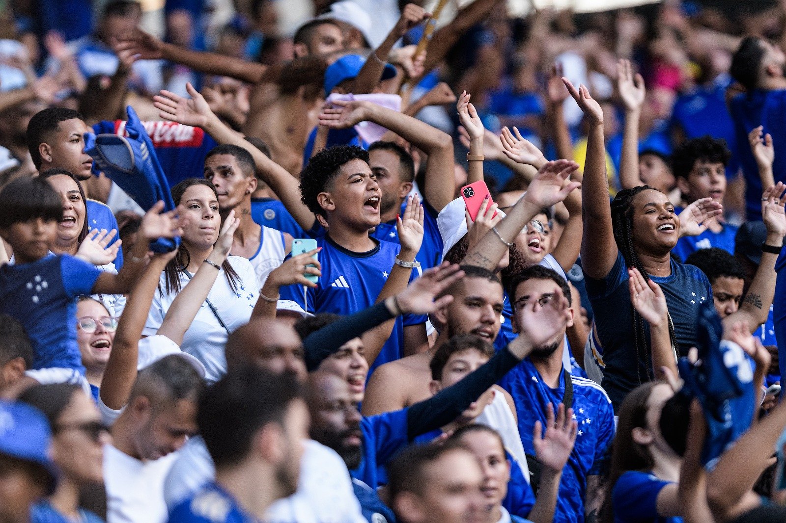 Torcida do Cruzeiro (foto: Gustavo Aleixo/Cruzeiro)