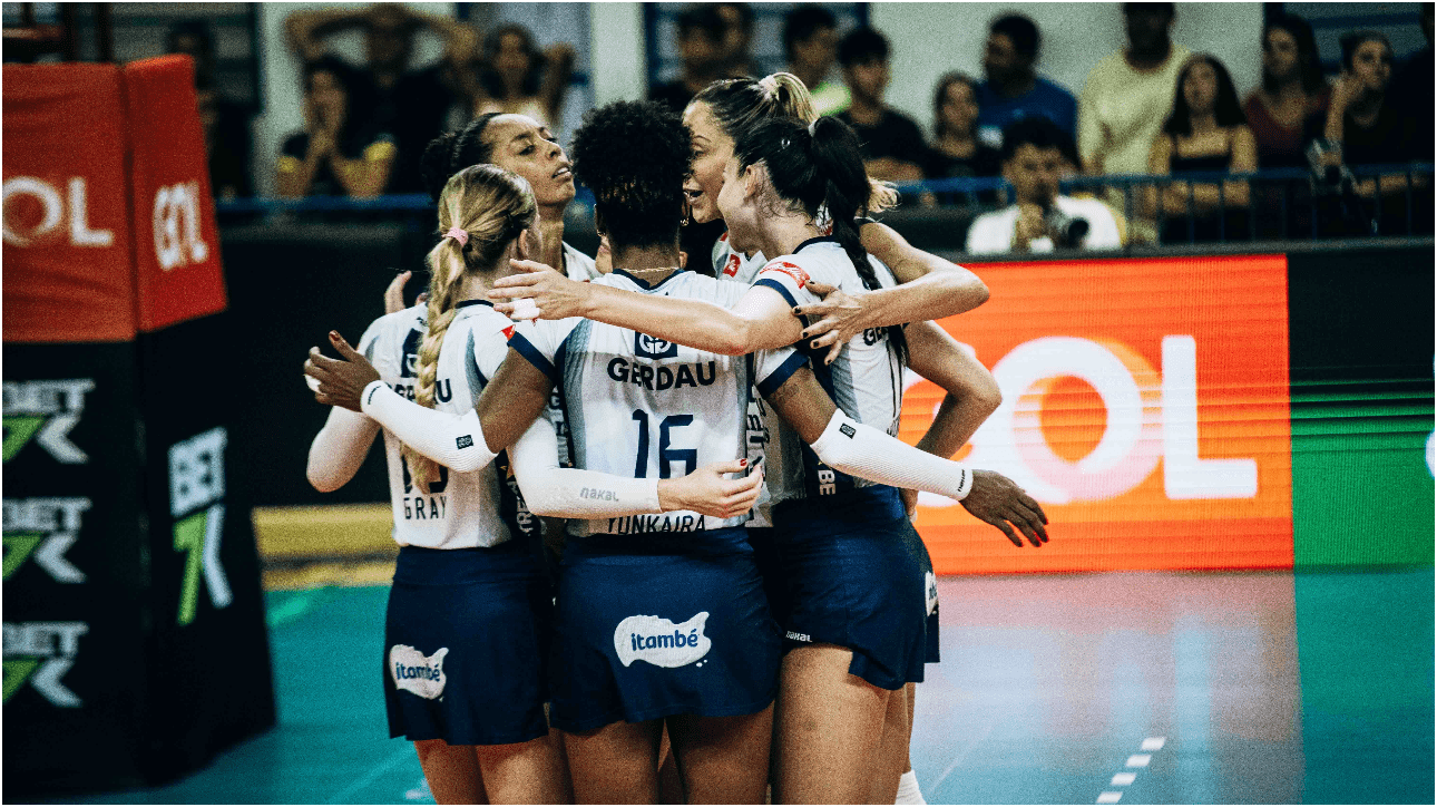 MInas no volei (foto: Eliezer Esportes/Praia Clube)