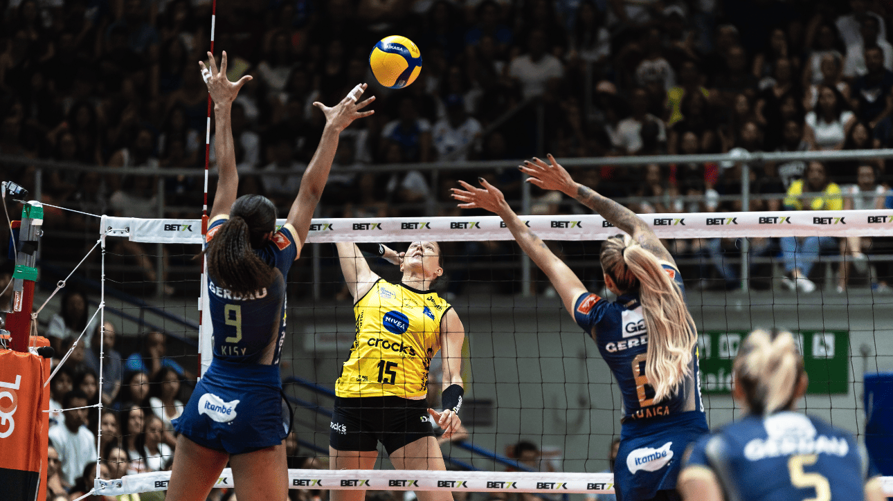 Partida entre Minas e Praia Clube (foto: Hedgard Moraes/MTC)