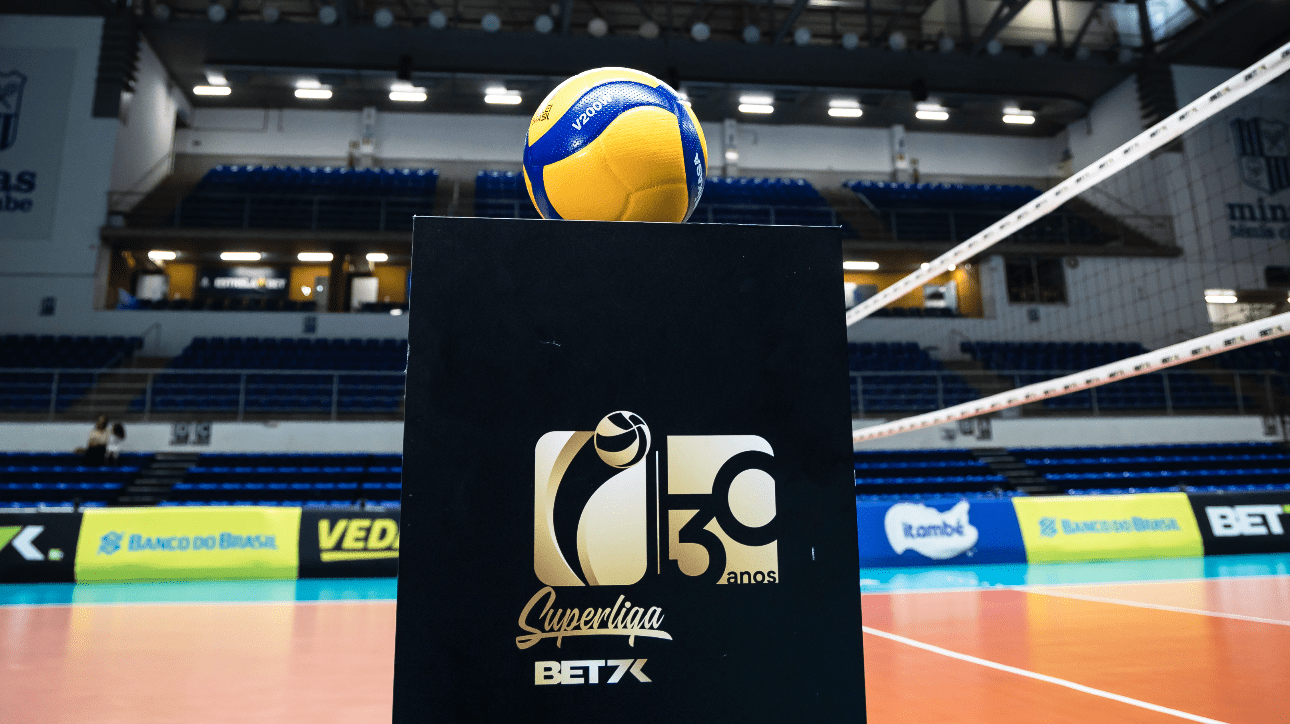 Bola de vôlei da Superliga Masculina (foto: Hedgard Moraes/Minas Tênis Clube)