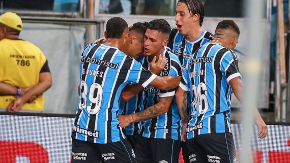 Jogadores do Grêmio (foto: Lucas Uebel/Grêmio FBPA)