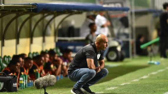 Cauan de Almeida, técnico do América (foto: Alexandre Guzanshe/EM D.A Press)