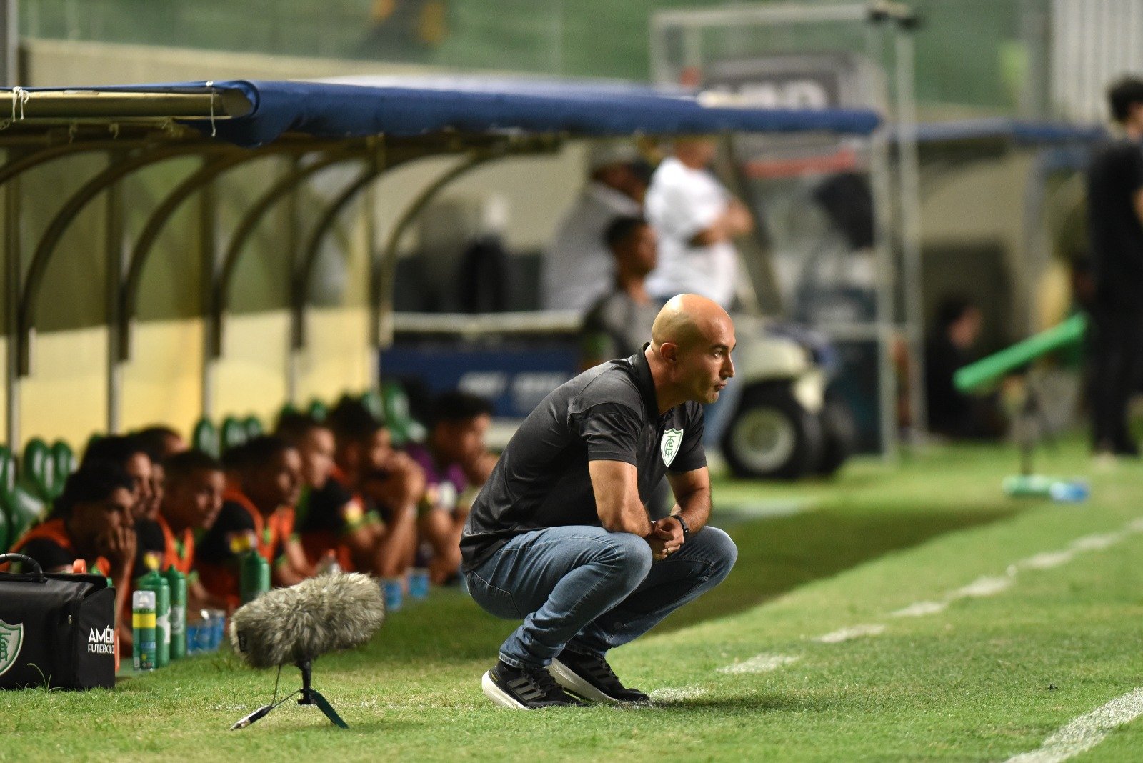 Cauan de Almeida, técnico do América (foto: Alexandre Guzanshe/EM D.A Press)