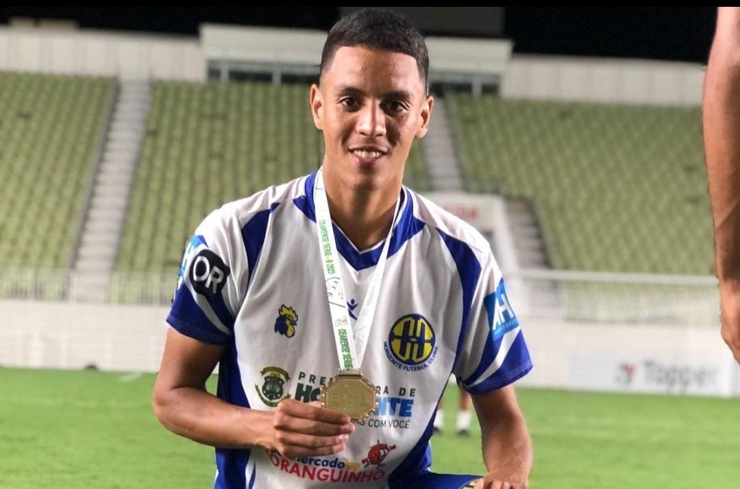 Caio Pedro, lateral-esquerdo do Horizonte-CE (foto: Instagram/caio_pedro06)