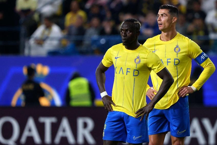 Al-Nassr do Campeonato Saudita (foto: Fayez NURELDINE / AFP)