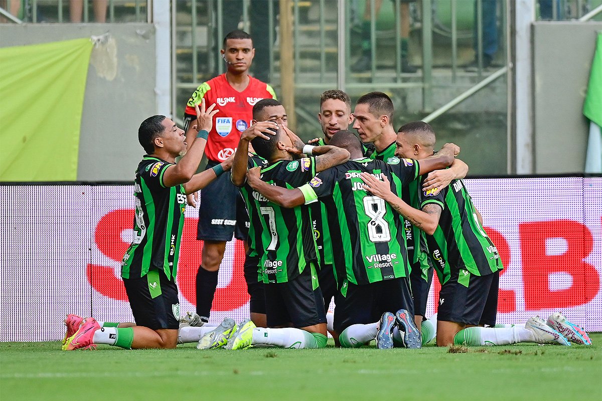 América estreia na Série B 2024 contra o Botafogo-SP (foto: Mourão Panda/América)