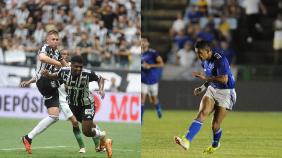Atlético e Cruzeiro no Mineiro (foto: Alexandre Guzanshe/EM/D.A. Press)
